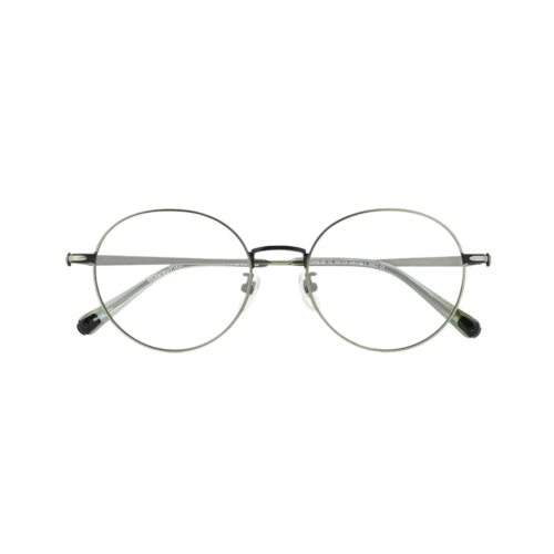 Gọng Kính Tròn EyeLoop GK001 Màu Đen – Thép Không Gỉ, Asian Fit