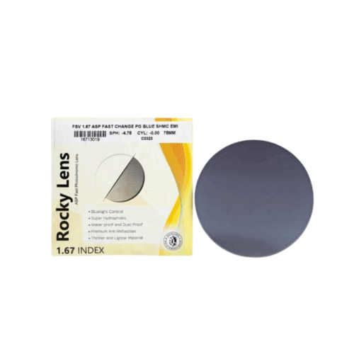 Tròng Kính Rocky 1.67 ASP Siêu Mỏng Đổi Màu - TK004